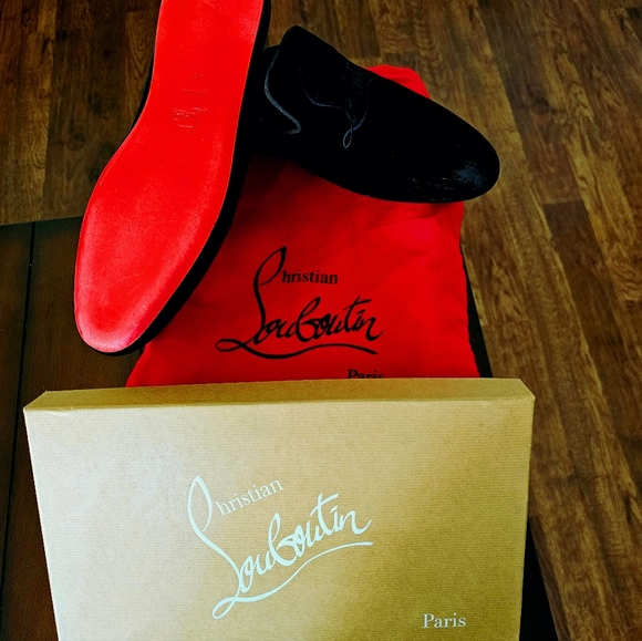 CHRISTIAN LOUBOUTINMen\'s Coolito Logo Shearling Lined Mule Loaf main image 4